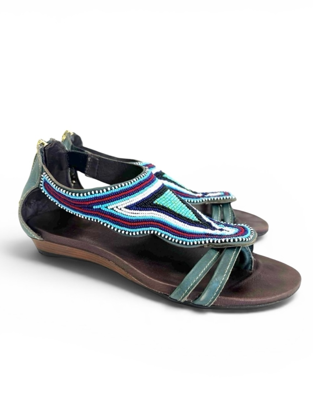Pikolinos Alcudia Maasai Beaded Sandals